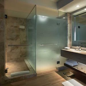 frosted-glass-shower-door